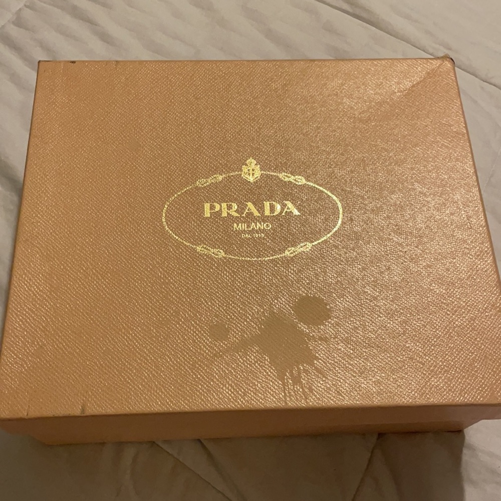 PRADA CALZATURE DONNA CAMOSCIO MORO 37 - Picture 3 of 13